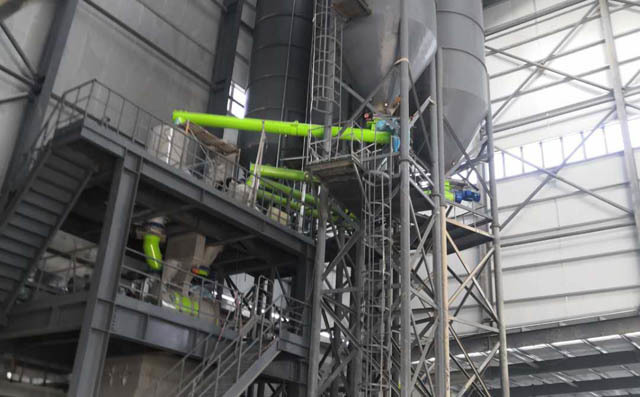 章丘豐源助力天玉建材輸送石膏粉項目運(yùn)行成功！